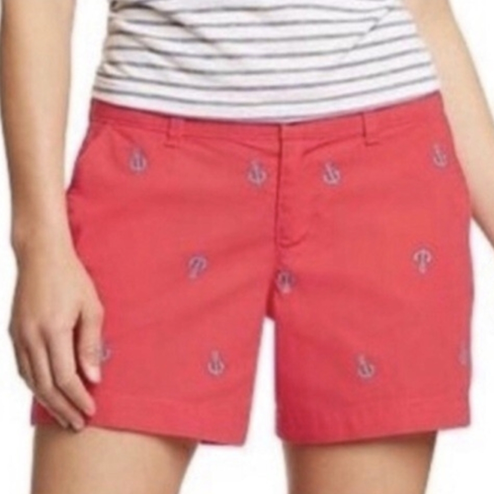 Old Navy Chino Nautical Anchor Shorts Size 12 NWT MSRP $24.94 - Picture 1 of 6